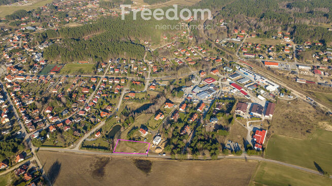 Niezwykła działka wśród zabudowy Stawiguda