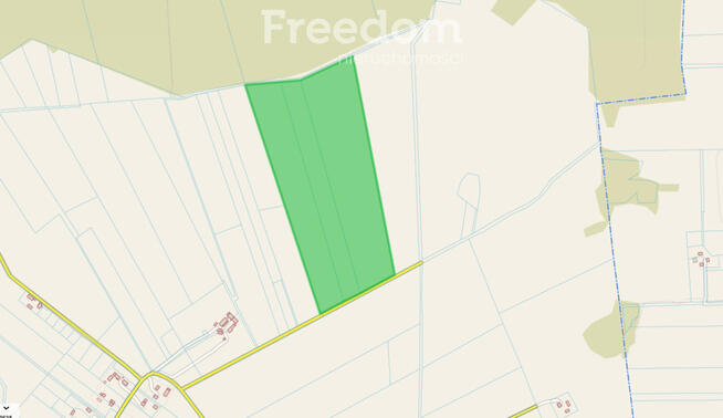 Kompleks trzech dużych działek rolnych 19,64 ha