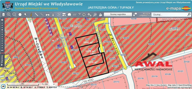 Działka budowlana Jastrzębia Góra gm. Władysławowo, Świętego Wojciecha