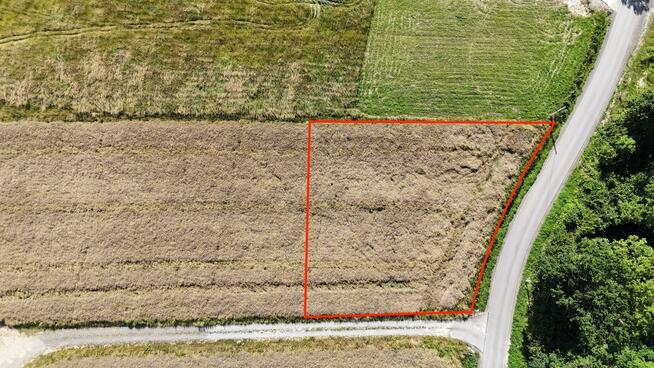 Działka budowlana Gbiska gm. Strzyżów