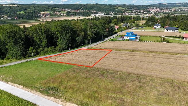 Działka budowlana Gbiska gm. Strzyżów