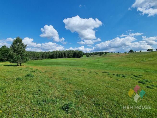 Działka z widokiem na las, w pobliżu jezior