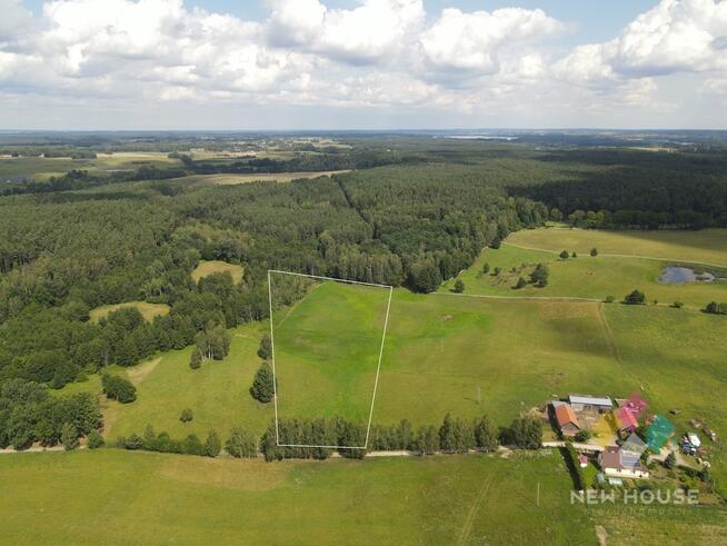 Działka z widokiem na las, w pobliżu jezior