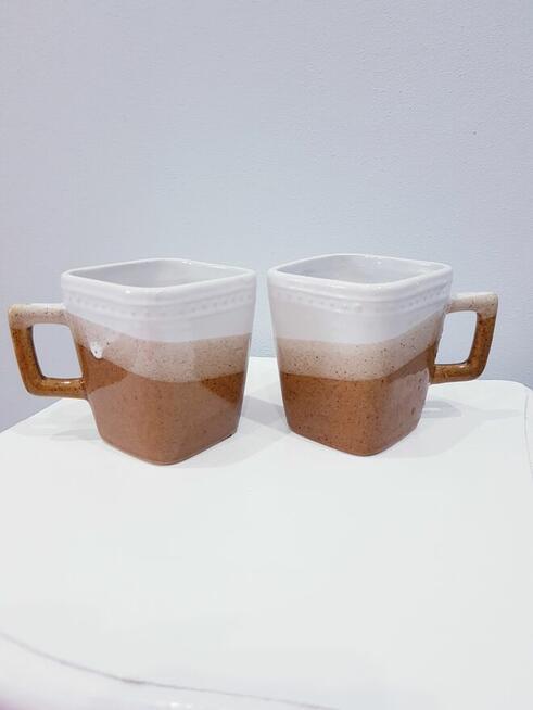 Porcelanowe filiżanki alla latte