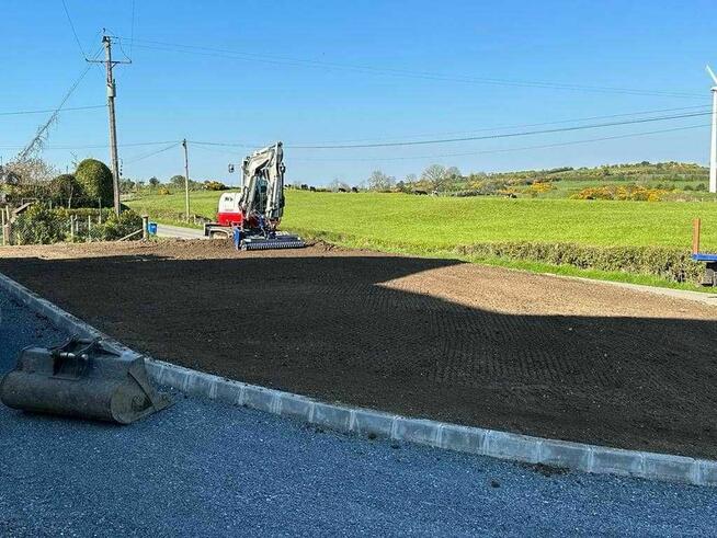 Kultywator do koparki G-rake dla minikoparek