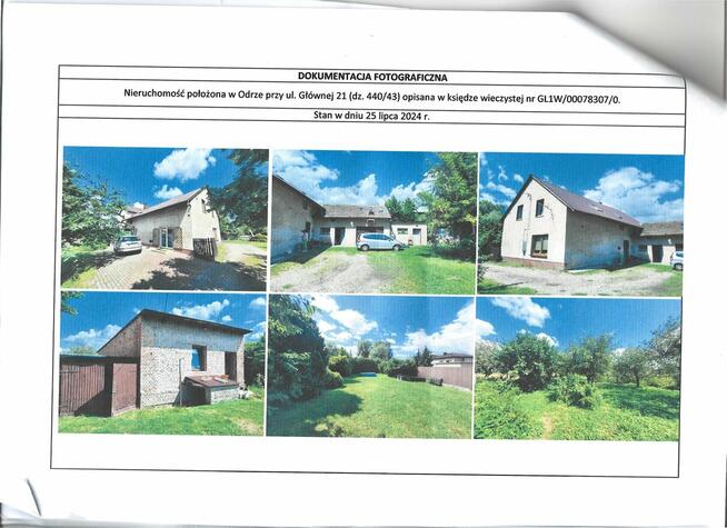 Dom z użytkowym poddaszem na dużej działce z potencjałem