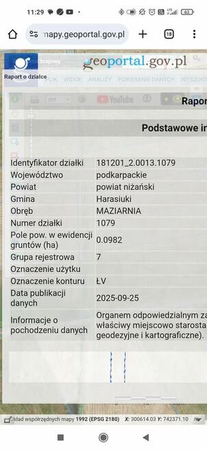 Sprzedam działkę rolną