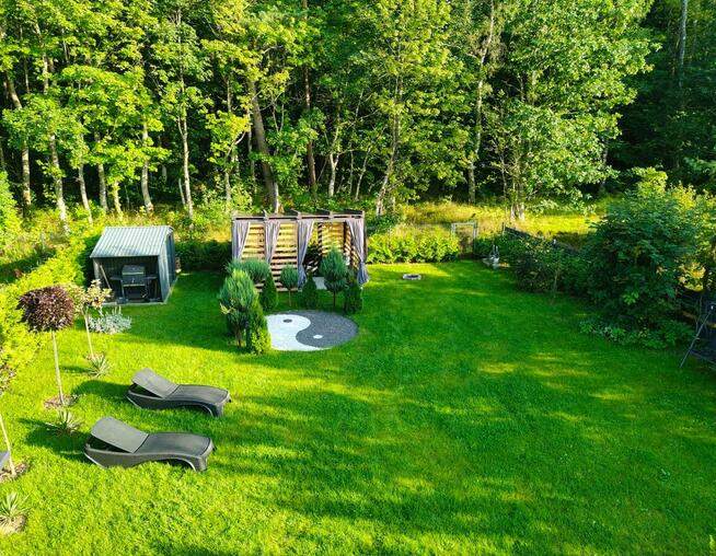 Nowoczesny bliźniak pod lasem 100m od jeziora