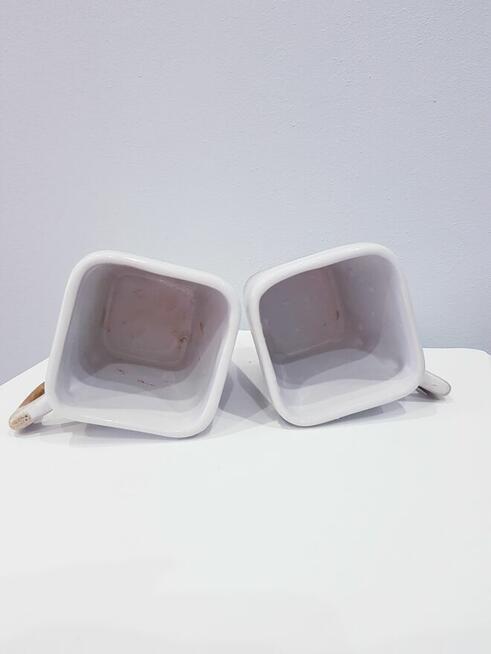 Porcelanowe filiżanki alla latte