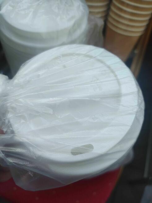 Kubki do Kawy napojów z tektury papieru Jednorazowe pokrywka