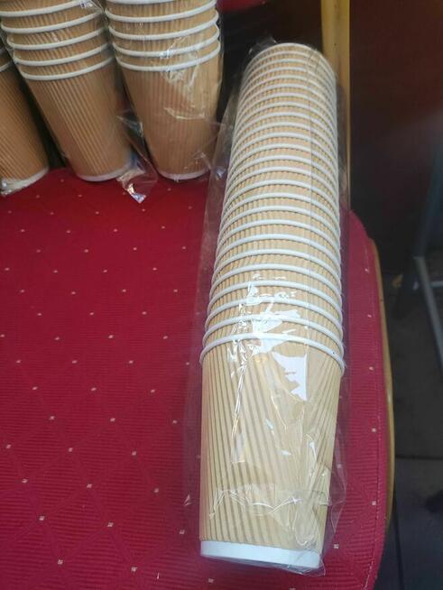 Kubki do Kawy napojów z tektury papieru Jednorazowe pokrywka