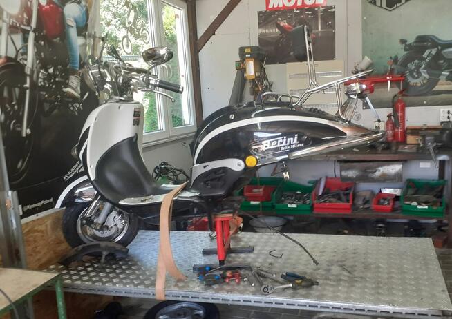 Naprawa skuterów, motocykli i Quadów.