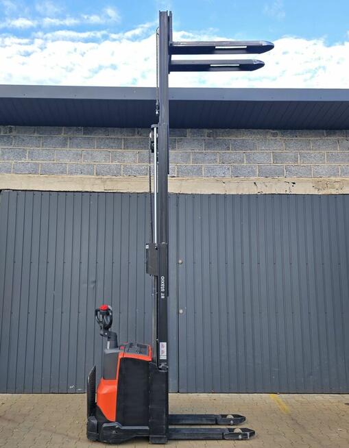 Używany paleciak elektryczny BT SWE 120 Triplex 4,15 widłowy