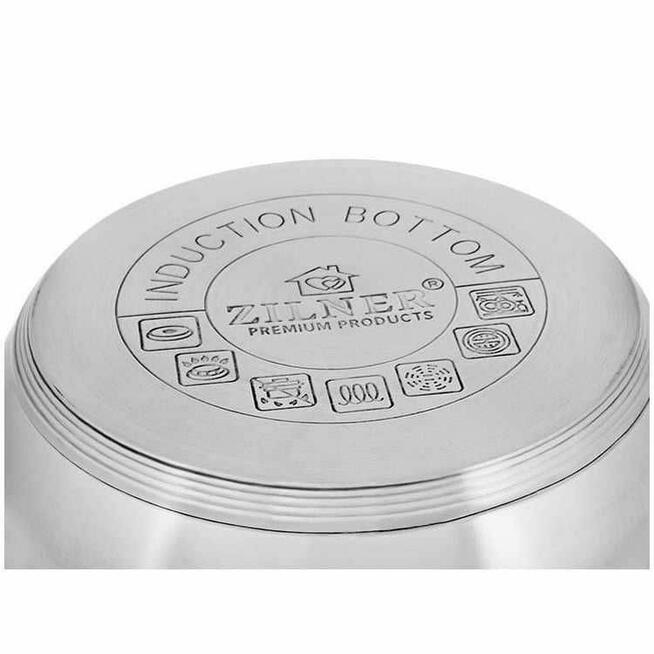 Garnki ze stali Zilner ZL 8077 indukcja czajnik 2.5L