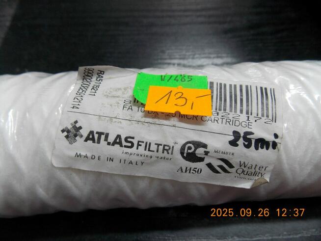 Wkład filtra Atlas Filtri FA 10 BX 25 MIKRON