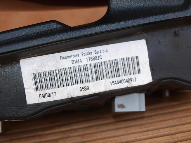 Ford Kuga 2 lusterko prawe (8 Pinów) 2013 - 2019r (europa)