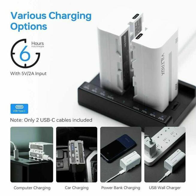 Akumulator Bateria Sony NP-F970 do aparatu Godox Neewer