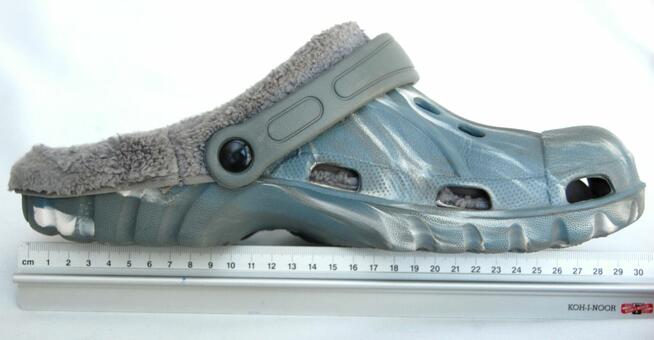 Livergy, chodaki z wyściółką r. 44, klapki ogrodowe męskie