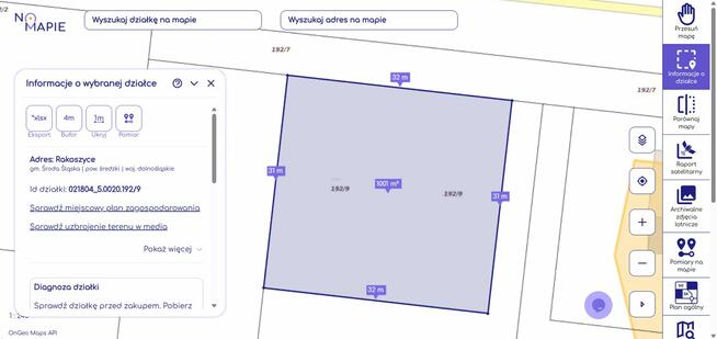 Działka budowlana na sprzedaż Rakoszyce