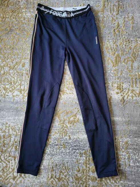 Legginsy jeździeckie FOUGANZA- Stan BDB