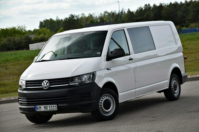 Volkswagen Transporter 2,0 TDI 102KM Długi 6 osób Brygadówka Klima