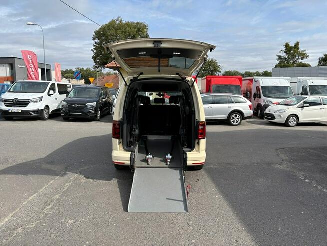 Caddy 2.0-150 Niepełnosprawnych inwalida rampa Bogate wyposażeniePFRON