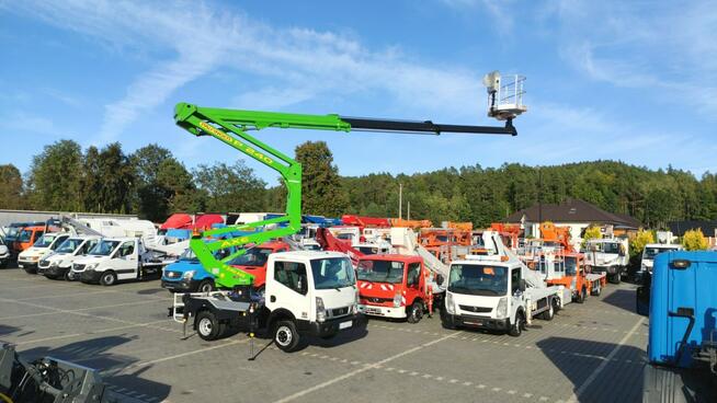 Nissan Cabstar Zwyżka Podmośnik Koszowy PALFINGER P240 AXE UDT Wysokość Podnoszenia 24m (Multitel MX