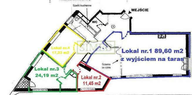 Panorama widokowa ,duży taras , 22 ostatnie piętro