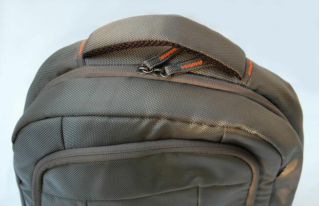 Plecak męski, szary z przegrodą na laptop, Lanetti - nowy.