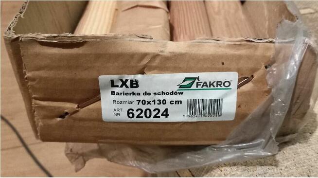 Barierka FAKRO LXB do schodów strychowych