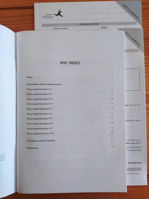 Matematyka próbne arkusze próbny egzamin