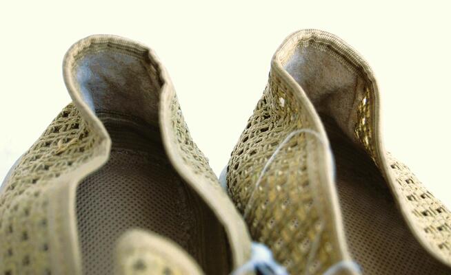 Półbuty z siatki, tenisówki męskie khaki beż r.46 Fratellon