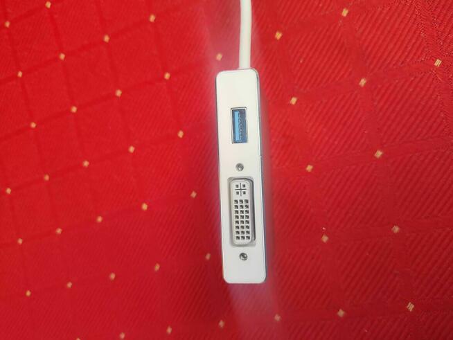 Adapter USB Type C do VGA DVI HDMI USB 3.0 przejściówka