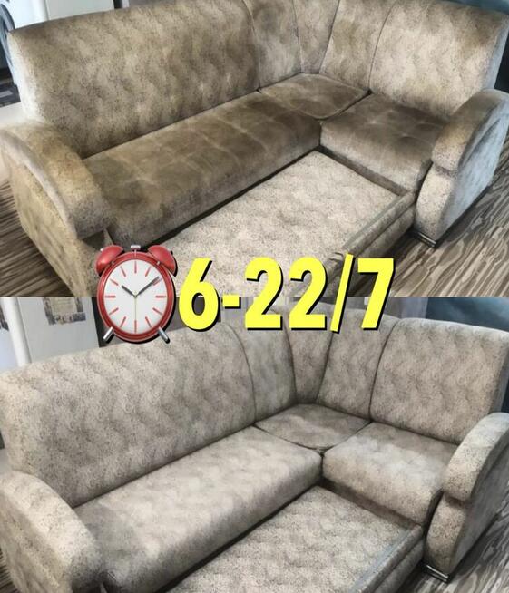 Pranie Tapicerki meblowej Czyszczenie Sof Kanap Foteli Krzes