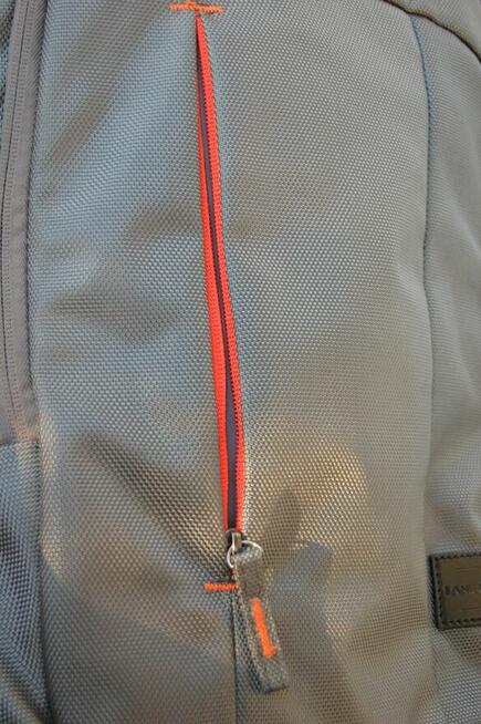 Plecak męski, szary z przegrodą na laptop, Lanetti - nowy.