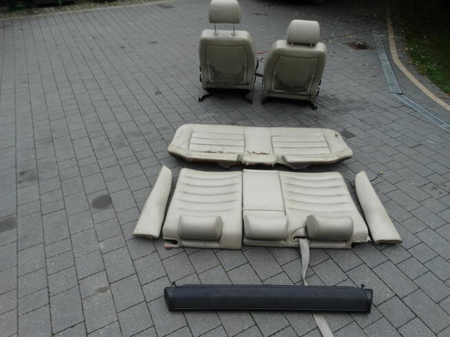 Komplet foteli z Audi A4 B5/B6 (1995–2005) + roleta