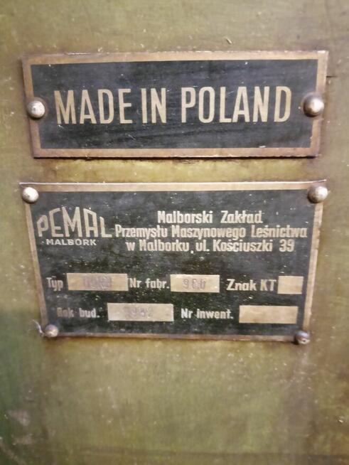 Szlifierka narzędziowa NUA-25 z dostawką do szlifowania prom