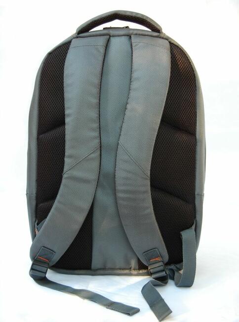 Plecak męski, szary z przegrodą na laptop, Lanetti - nowy.