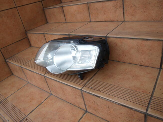 VW Passat B6 lampa lewa przód (zwykła) 2005 - 2010r (europa)