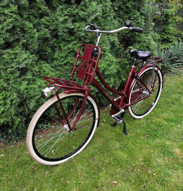 CORTINA U4 Rama 49cm na wzrost 155–175cm BORDO MET. JAK NOWA