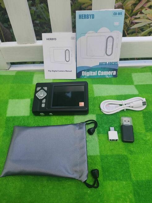 Aparat Cyfrowy Do Zdjęć Filmów Herbyd CD-W8 Kompaktowy Kamera