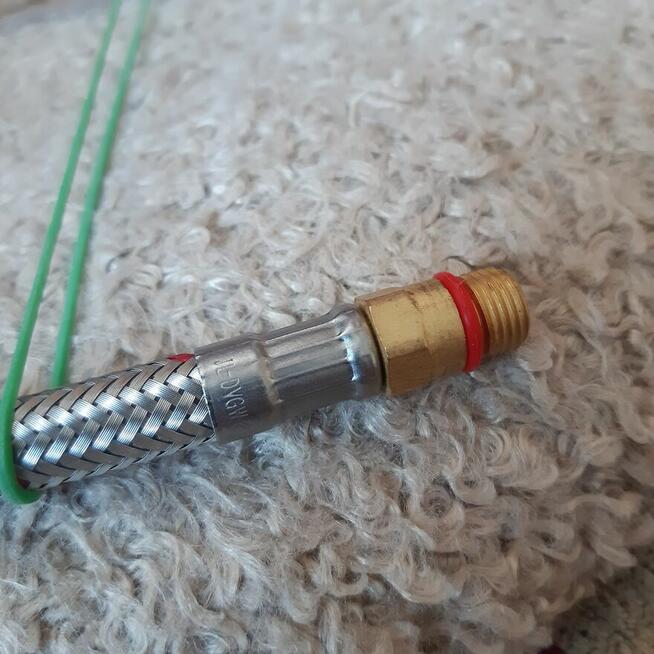 Wężyk przyłączeniowy do baterii 3/8 na M10x1/450 mm