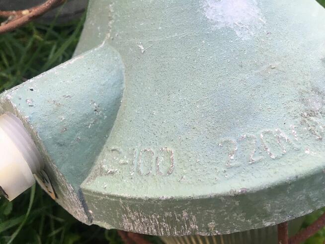 Lampa Loft industrial PRL C-100 LA-63 Nowa uszczelka