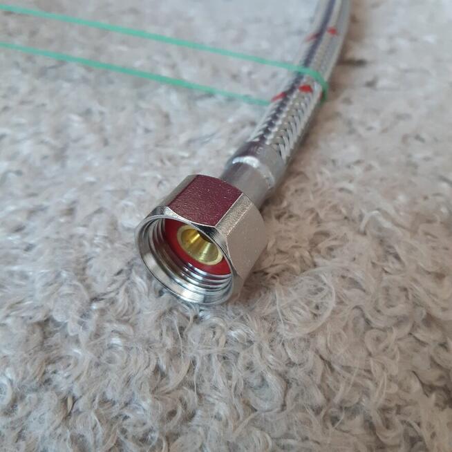 Wężyk przyłączeniowy do baterii 3/8 na M10x1/450 mm