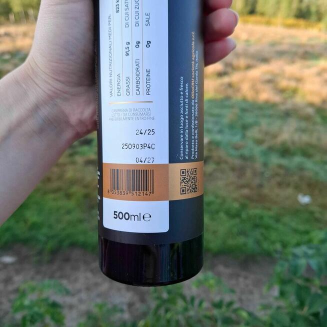 Oliwa z oliwek ekskluzywna