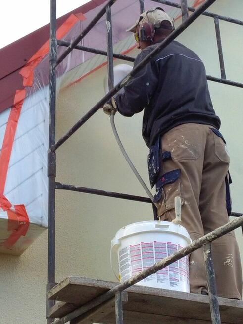 Wykonuje ocieplenie domków, Tynk mozaikowy