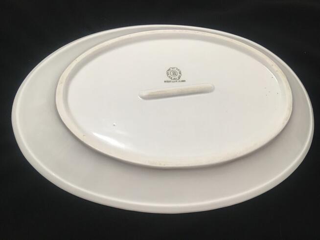 PRL PKP Bogucice porcelana patera talerz półmisek UNIKAT