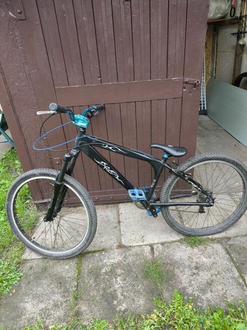 Rower dirt plus drugi duży rower gratis