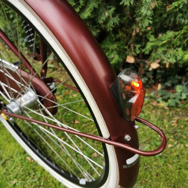 CORTINA U4 Rama 49cm na wzrost 155–175cm BORDO MET. JAK NOWA