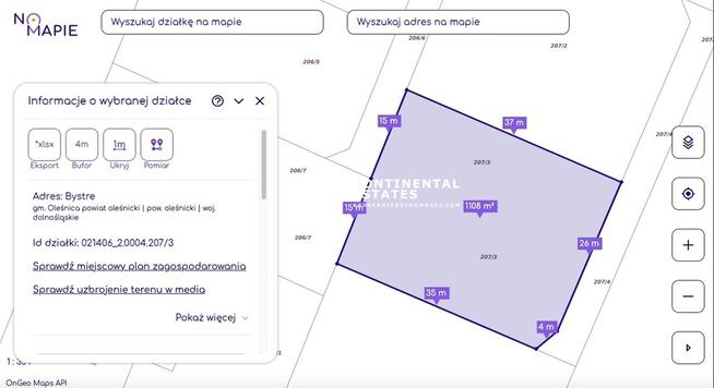 Dwie działki budowlane w Bystrem – razem | osobno